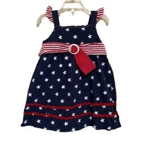Red, white, & blue Patriotic Dress (Size 3T) 4th of July